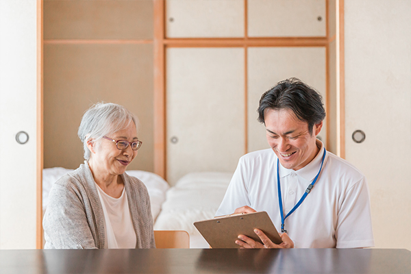 利用者のニーズに応じたサポート